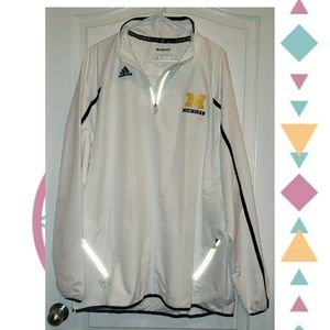 NWT Michigan Adidas Men's pullover